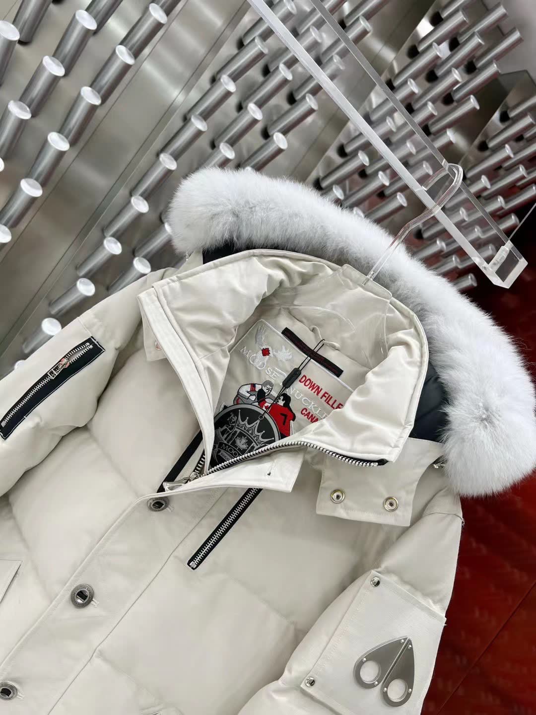 Moose Knuckles Hooded Down Jacket Moose Knuckles Hooded Down Jacket